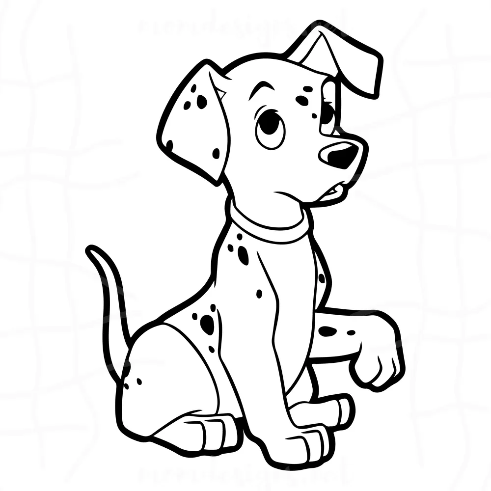 101 dalmatians svg free, puppy svg, disney svg, instant download, free vector files, dog svg, free disney shirt svg, silhouette cameo 0473