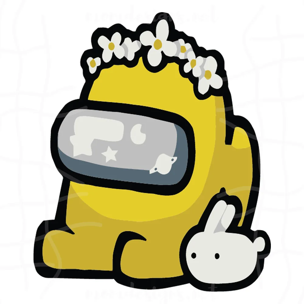 Yellow Impostor Svg, Trending Svg, Among Us Svg, Impostor Svg, Crewmate Svg, Flowers Svg, Bunny Svg, Cute Impostor Svg, Among Us Characters Svg, Among Us Lovers, Among Us Gifts Svg, Game Svg, Gaming Svg