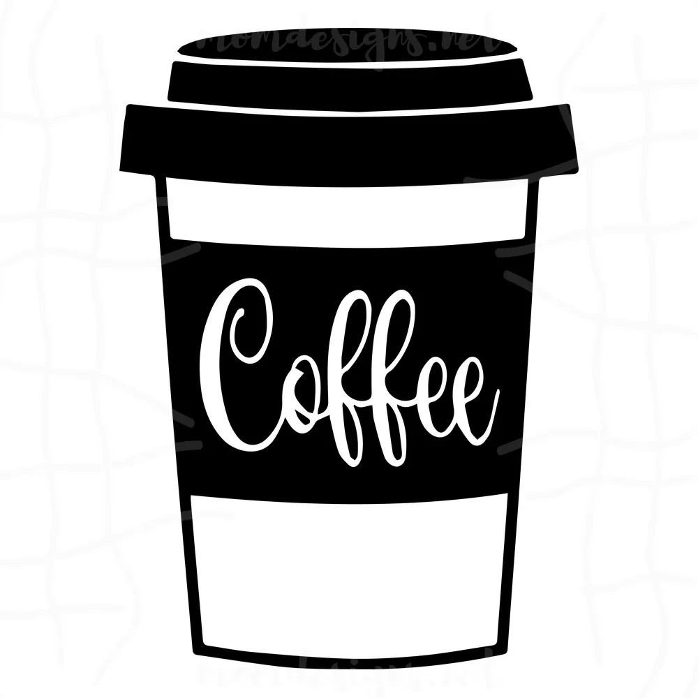 Coffee Cup png, File For Cricut, For Silhouette, Cut File, Dxf, Png, png, Digital Download