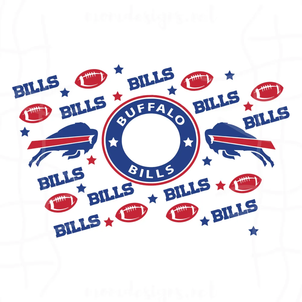 Buffalo Bills Starbucks Wrap Svg, Sport Svg, Football Svg, Starbucks Wrap Svg, Starbucks Cup Svg, Buffalo Bills Svg, Bills Svg, Bills Starbucks Svg