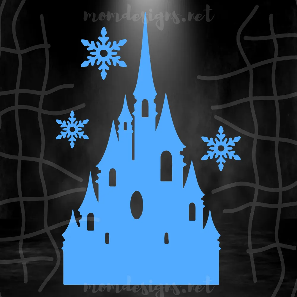 Frozen Castle Svg Free