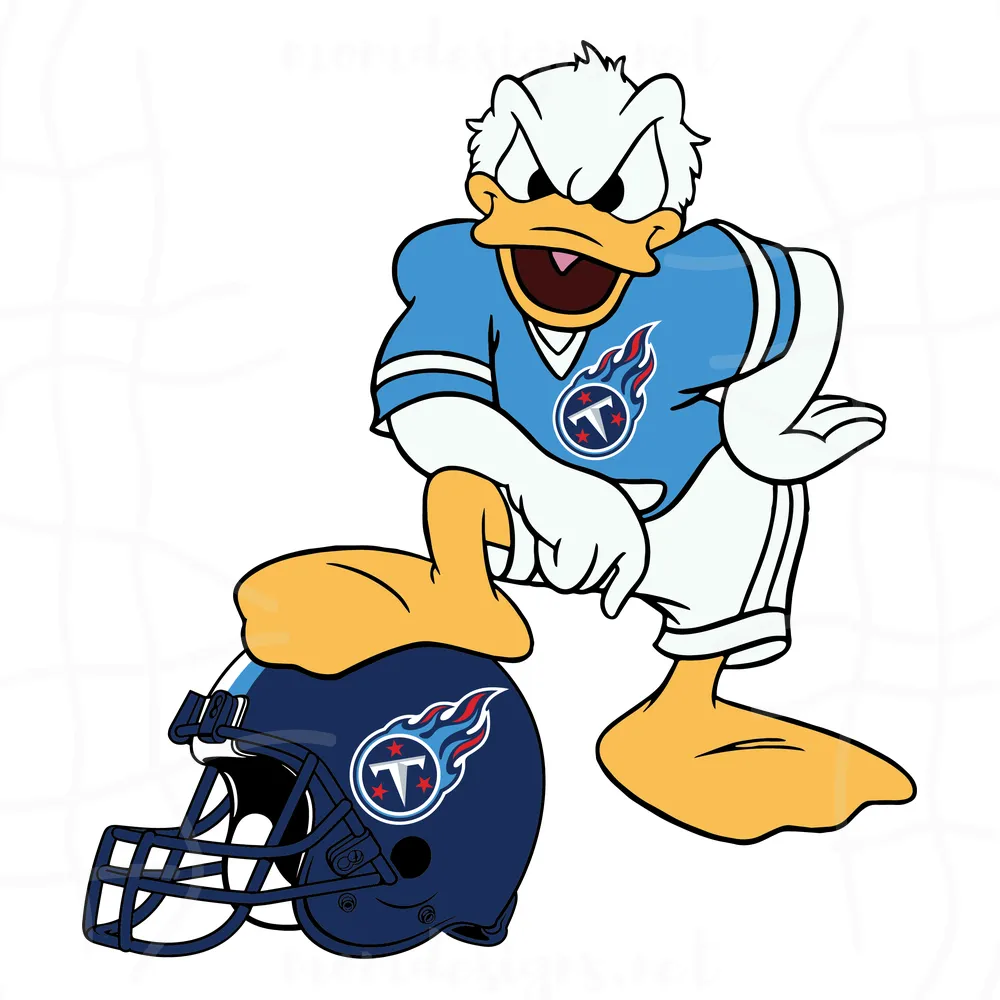 Tennessee Titans Donald Duck Svg, Sport Svg, Tennessee Titans, Titans Svg, Titans Nfl, Titans Helmet Svg, Donald Duck Svg, Nfl Svg, Nfl Team Svg, American Football, Titans Shirt, Titans Gifts, Super Bowl Svg