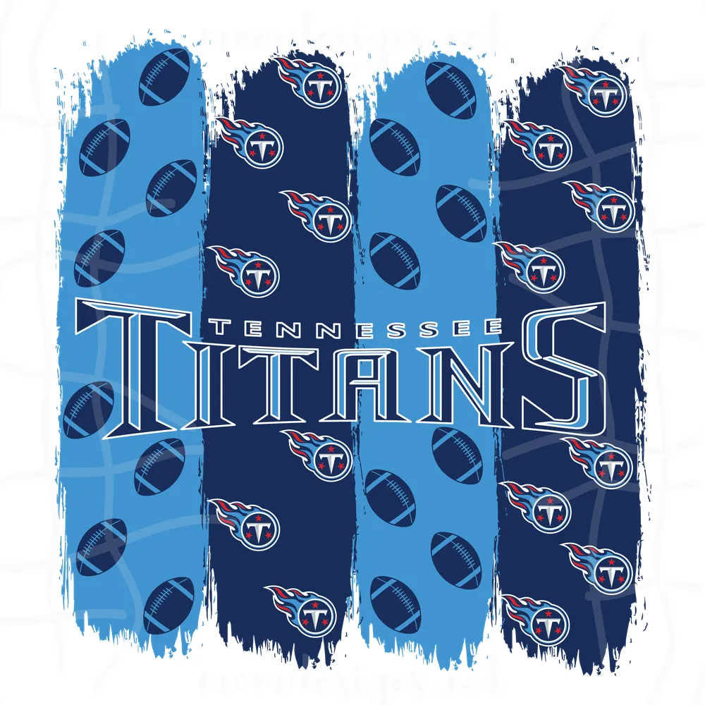 Tennessee Titans Football Pattern Svg