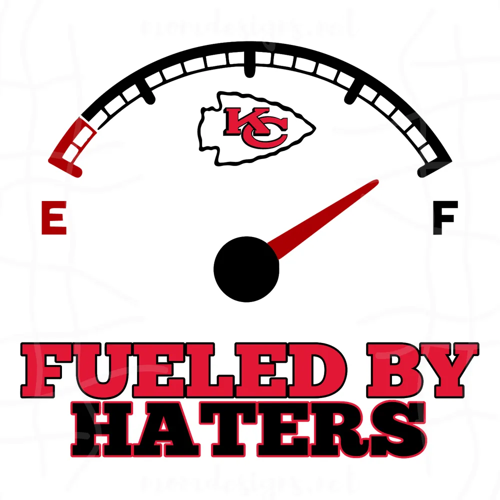 Kansas City Chiefs Fueled by haters svg,Kansas City Chiefs svg,Kansas City Chiefs logo svg,png, dxf,eps file for Cricut