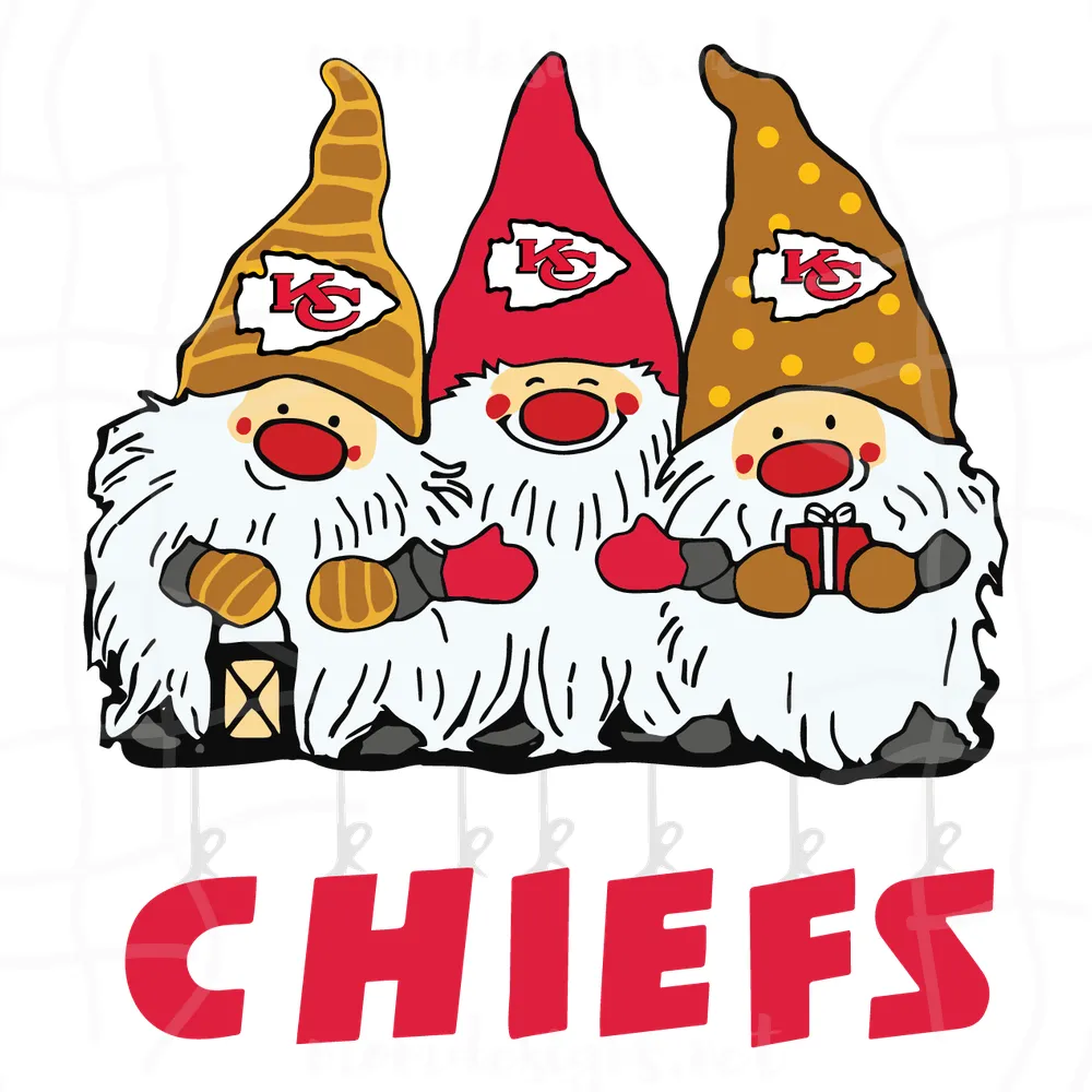 Gnomies Kansas City Chiefs Svg, Gnomies Chiefs Svg, Kansas City Chiefs, Kansas City, Super Bowl Svg, NFL Teams, NFL Teams Logo, Football Teams Svg