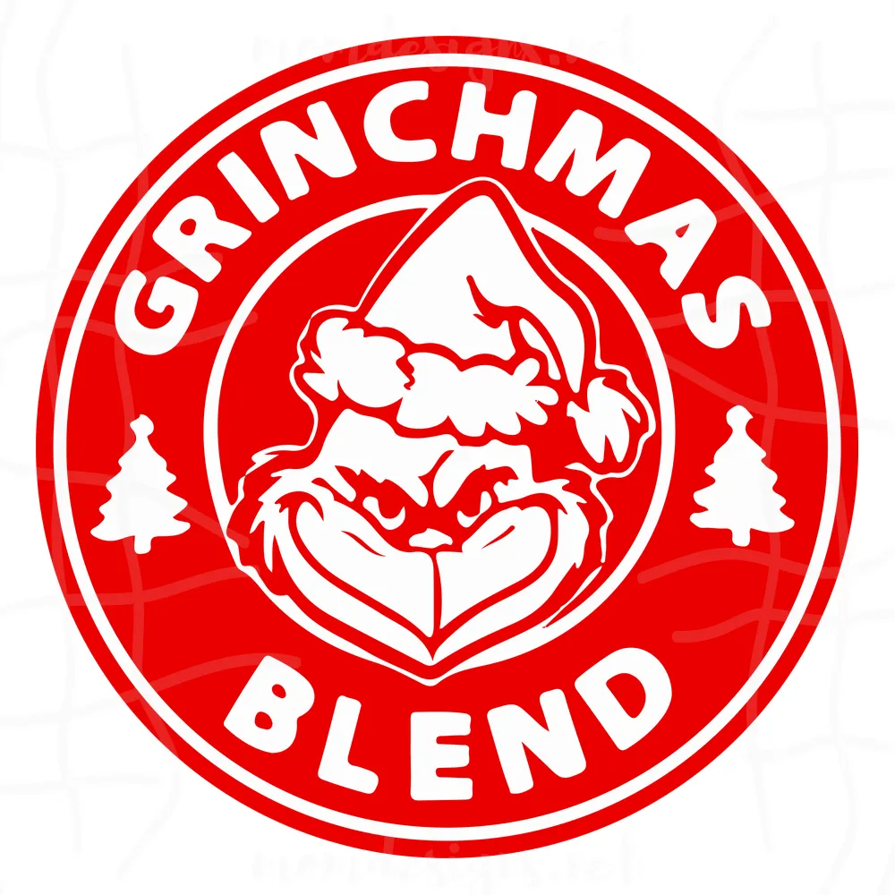 Grinchmas Blend Svg, Grinchmas Svg, Starbucks Logo Svg, Starbucks Svg