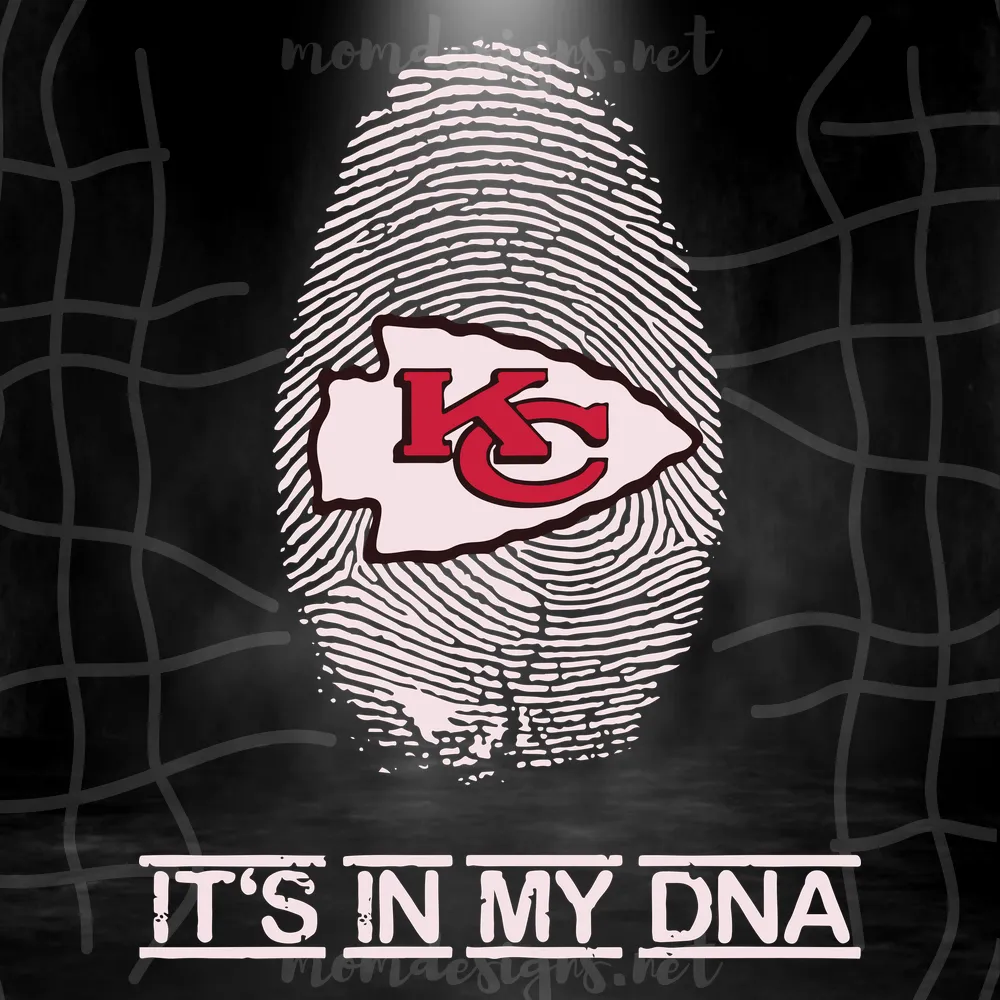 It's In My DNA Kansas city chiefs svg
