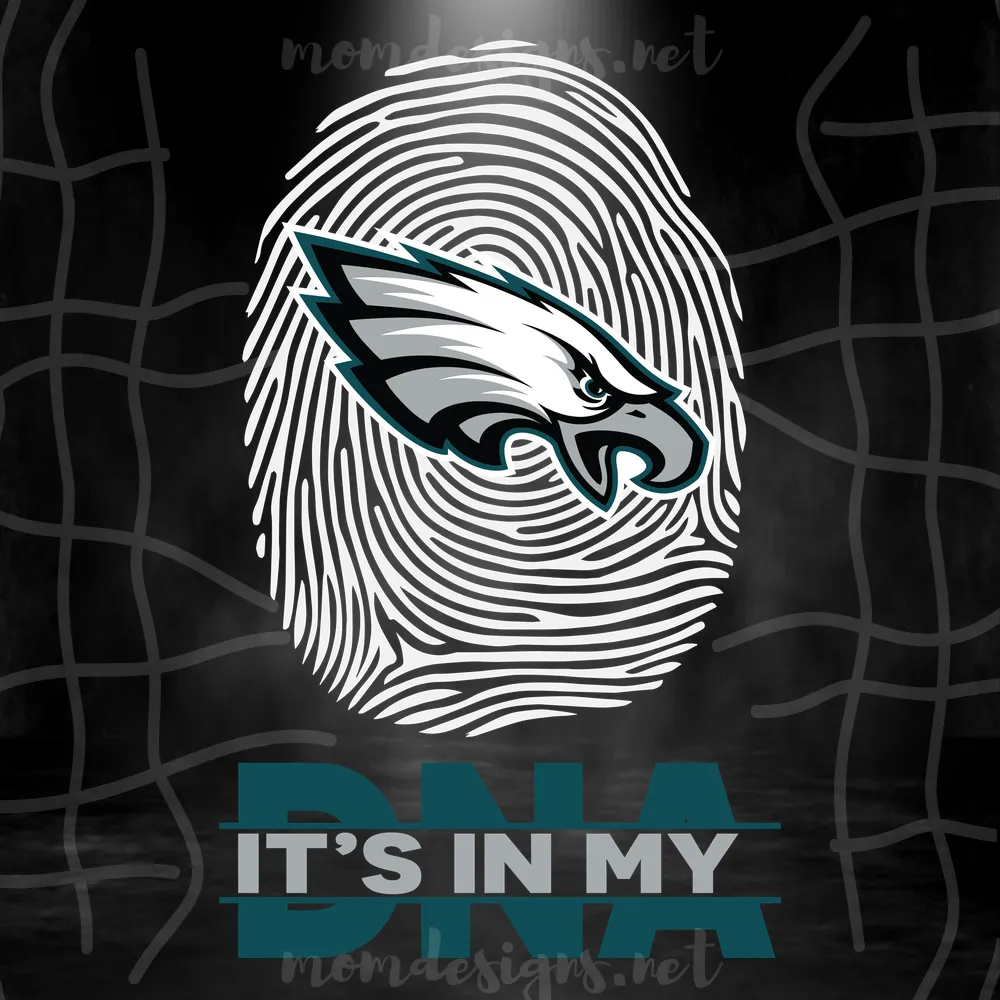Its In My DNA Philadelphia Eagles Svg, Sport Svg, Philadelphia Eagles Svg, The Eagles Svg, The Eagles NFL, NFL Svg, NFL Team Svg, Fingerprint Svg, American Football, The Eagles Logo, The Eagles Shirt