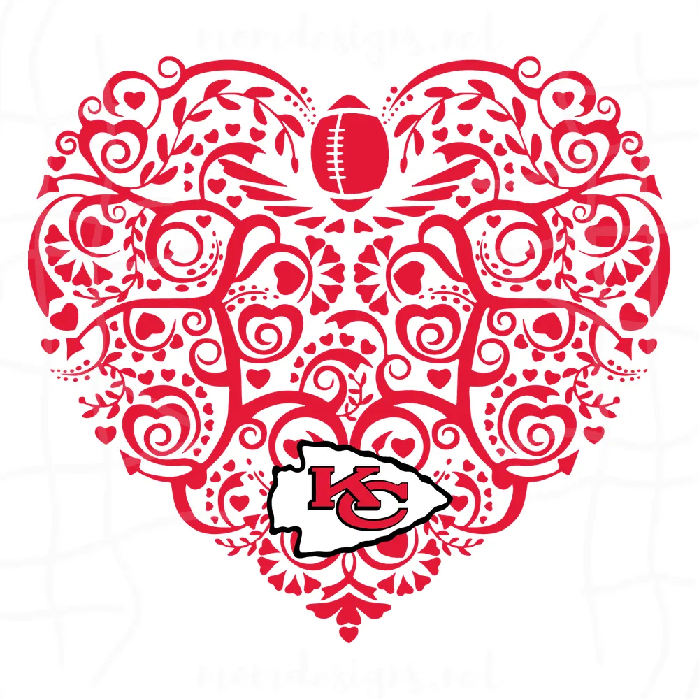  Kansas City Chiefs Football Heart Svg, Sport Svg, Kansas City Chiefs Svg, Chiefs Football Team, Chiefs Svg, KC Svg, Super Bowl Svg, Football Svg, Football Teams Svg, NFL Svg, Kansas City Football, KC Fan, Chiefs Fan