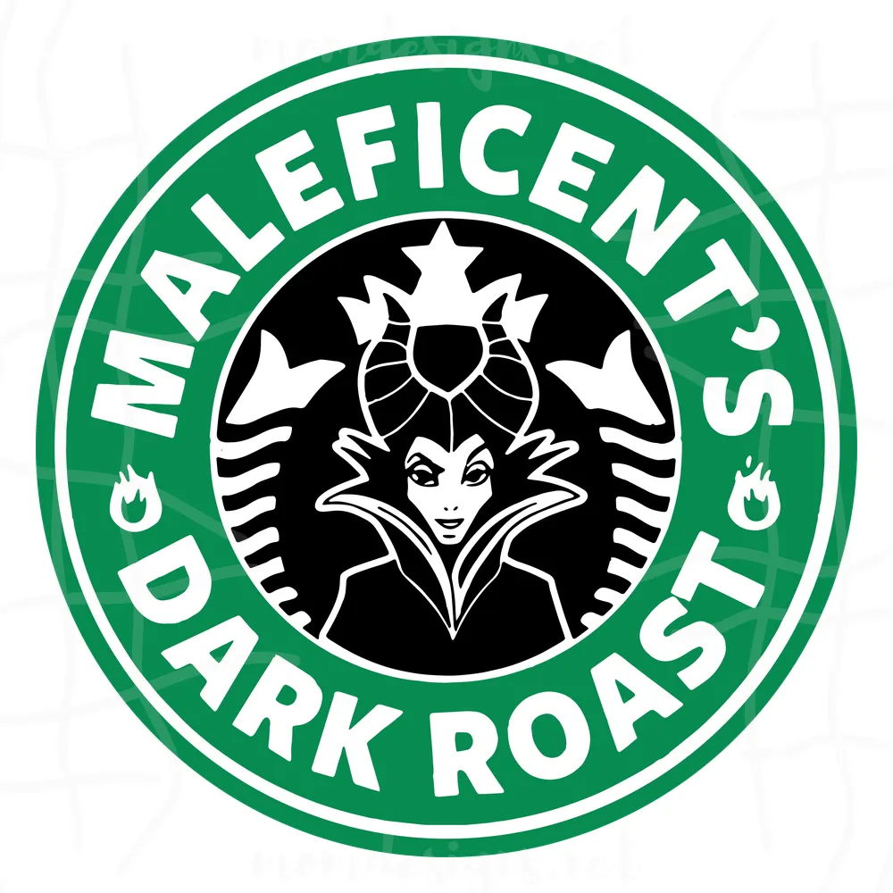 Maleficent’S Dark Roast Starbucks Svg