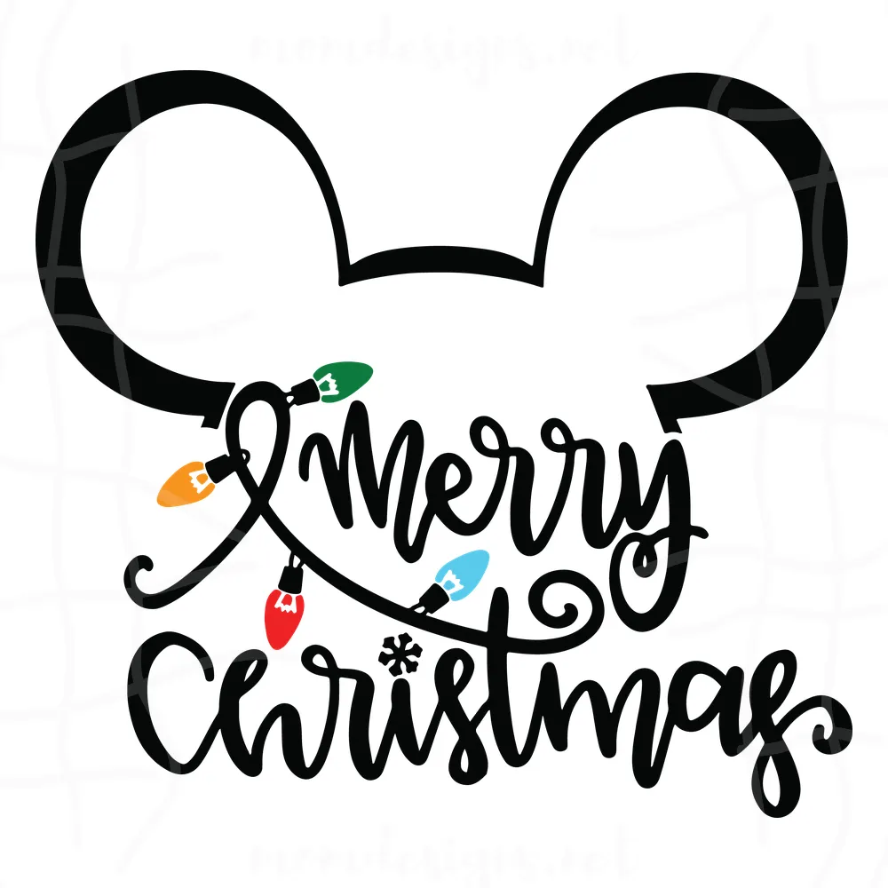 Disney Christmas SVG, Christmas Svg, Mickey Christmas svg, Christmas Mickey svg, Mickey Santa svg