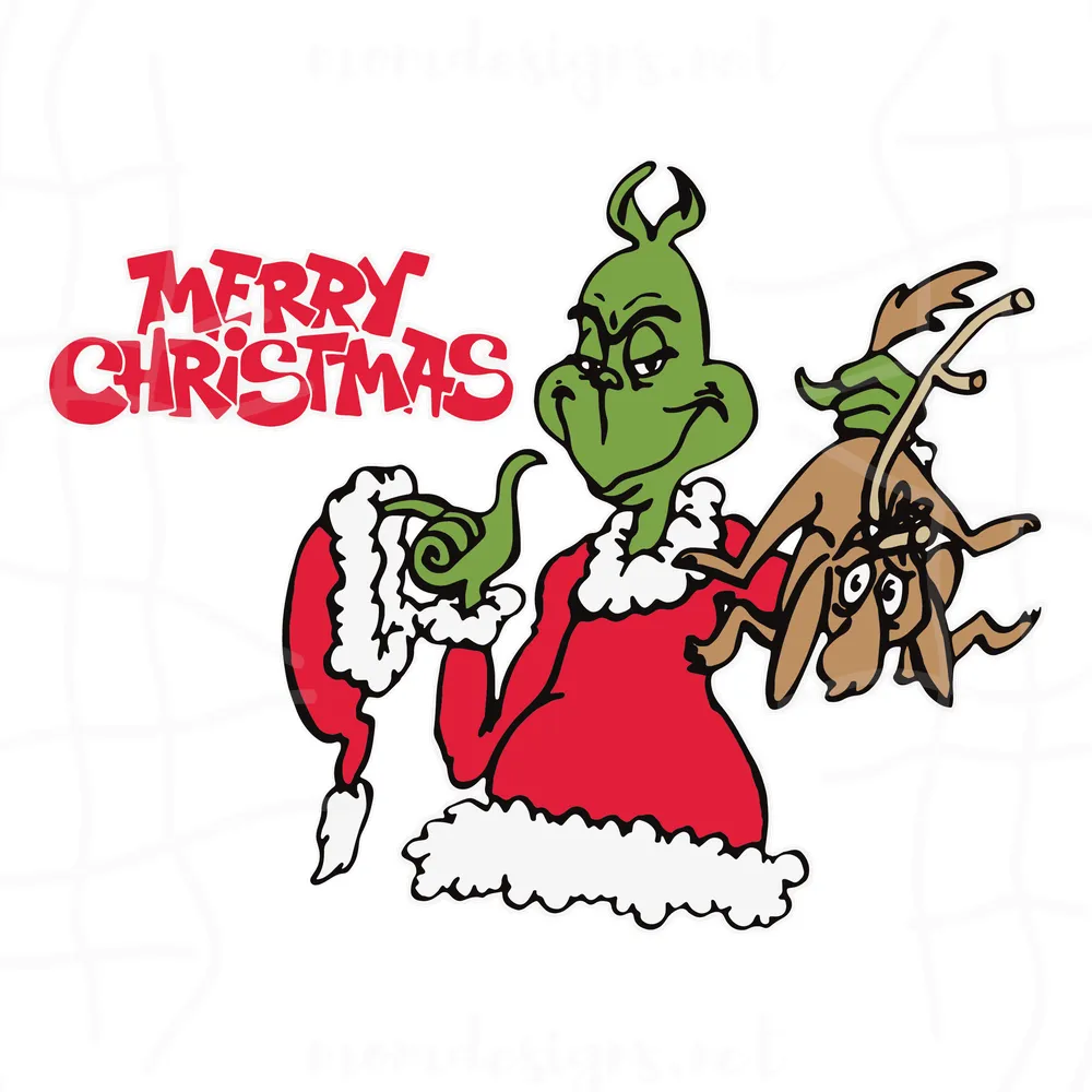 Grinch Merry Christmas Svg, Grinch Svg, Merry Christmas Svg, Christmas Svg