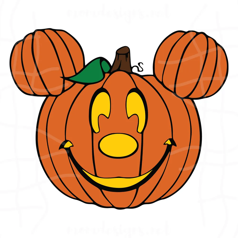Mickey Pumpkin Svg, Mickey Halloween Svg, Disney Halloween Svg, Pumpkin Svg