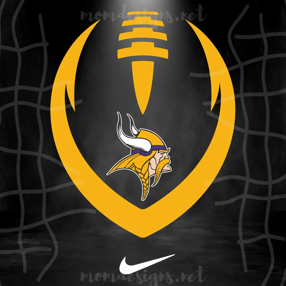 Minnesota Vikings Svg, Ball Svg, NFL Svg, Football Svg, Cricut File, Clipart, Silhouette, Love Football Svg, Png, Eps, Dxf