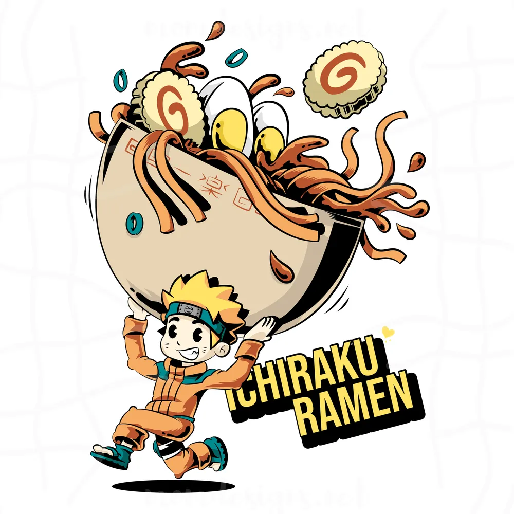 Naruto Ramen Svg, Anime Svg, Ichiraku Ramen Svg, Naruto Svg, Anime Gift Svg