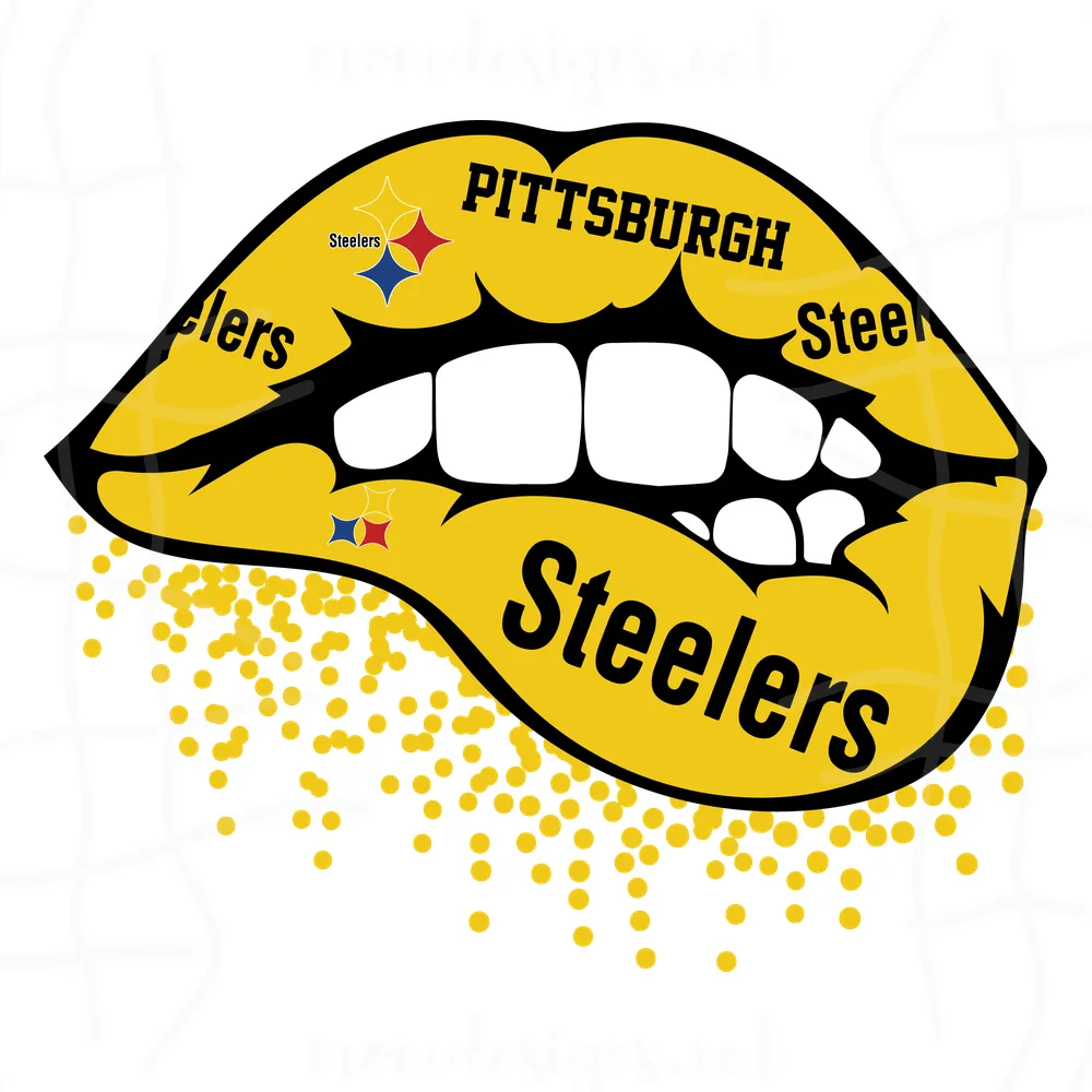 Pittsburgh Steelers Inspired Lips Svg, Sport Svg, Pittsburgh Steelers Svg, Sexy Lips Svg, Pittsburgh Steelers Logo Svg, Pittsburgh Steelers Fan Svg, Pittsburgh Steelers Fan Gift Svg, Football Team Svg, Love Pittsburgh Steelers Svg, NFL Team Svg
