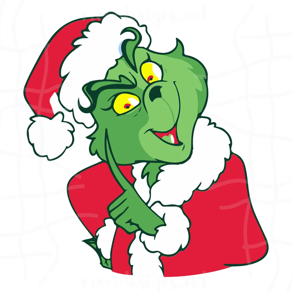 Santa Grinch svg, Christmas svg, Grinch svg, Santa Hat svg, The Grinch svg, Grinch Ornament svg, Christmas Saying, christmas shirt svg