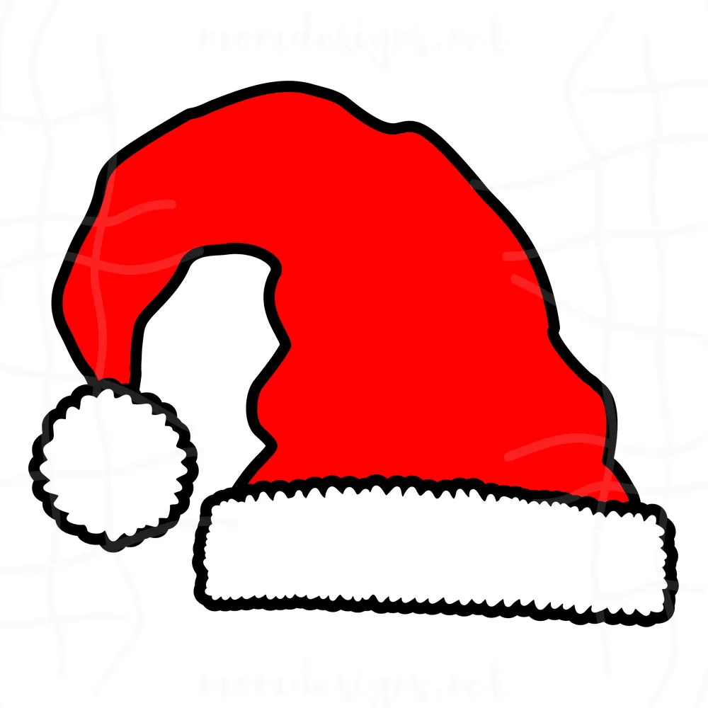 Santa Hat Svg, Christmas Svg, Santa Hat Svg, Christmas Hat Svg, Santa Claus Svg, Santa Shirt, Christmas Gifts, Christmas Gift Ideas, Christmas Decor, Christmas Holiday, Merry Christmas, Animation, Christmas Cartoon
