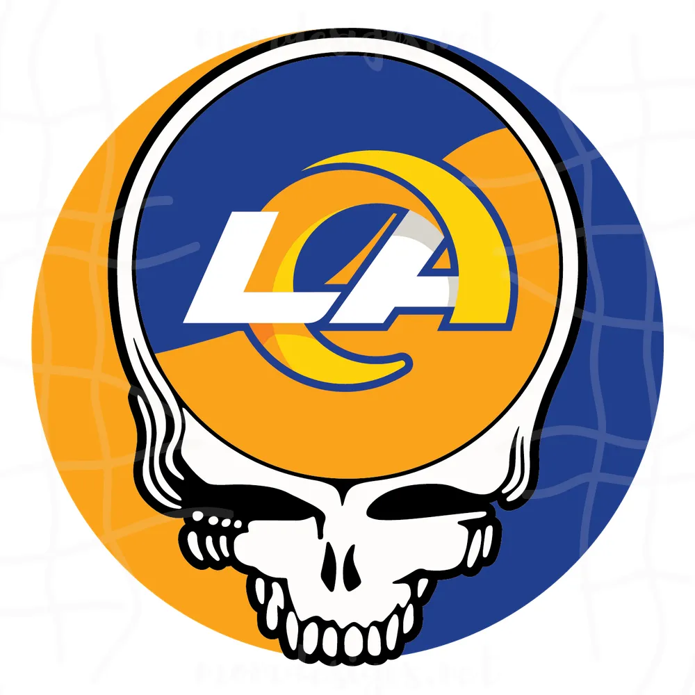 Los Angeles Rams Skull Svg, Sport Svg, Los Angeles Rams Svg, Rams Svg, LA Rams Svg, Rams Fan, LA Rams Fan, Rams Logo, LA Rams Logo, Football Svg, Football Teams Svg