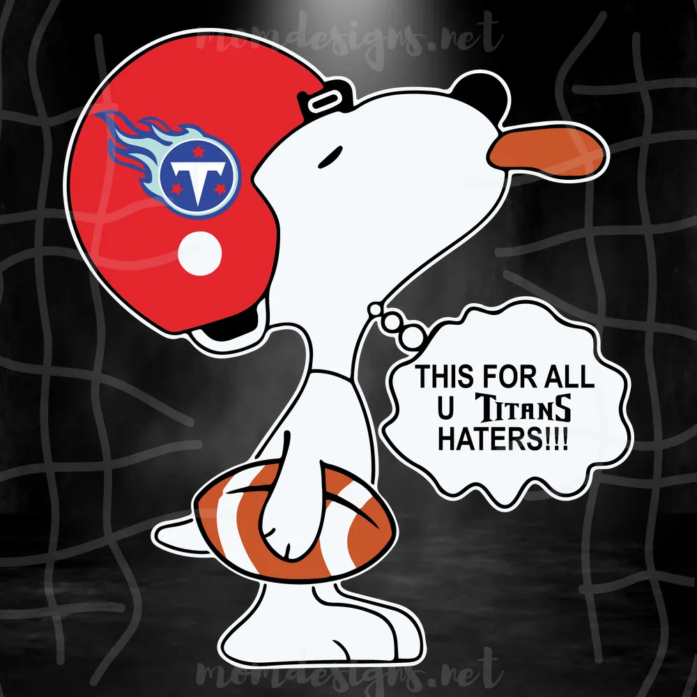 This For All Haters Tennessee Titans,NFL Svg, Football Svg, Cricut File, Svg