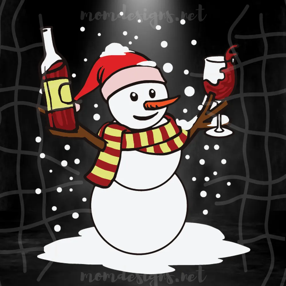 Snowman Drinking Wine Svg, Christmas Svg, Snowman Svg, Drinking Wine Svg, Snowman Drinking Wine Svg, Snow Svg, Winter Svg, Cute Snowman Svg, Christmas Drinking Svg, Christmas 2020 Svg, Merry Christmas Svg, Xmas Svg