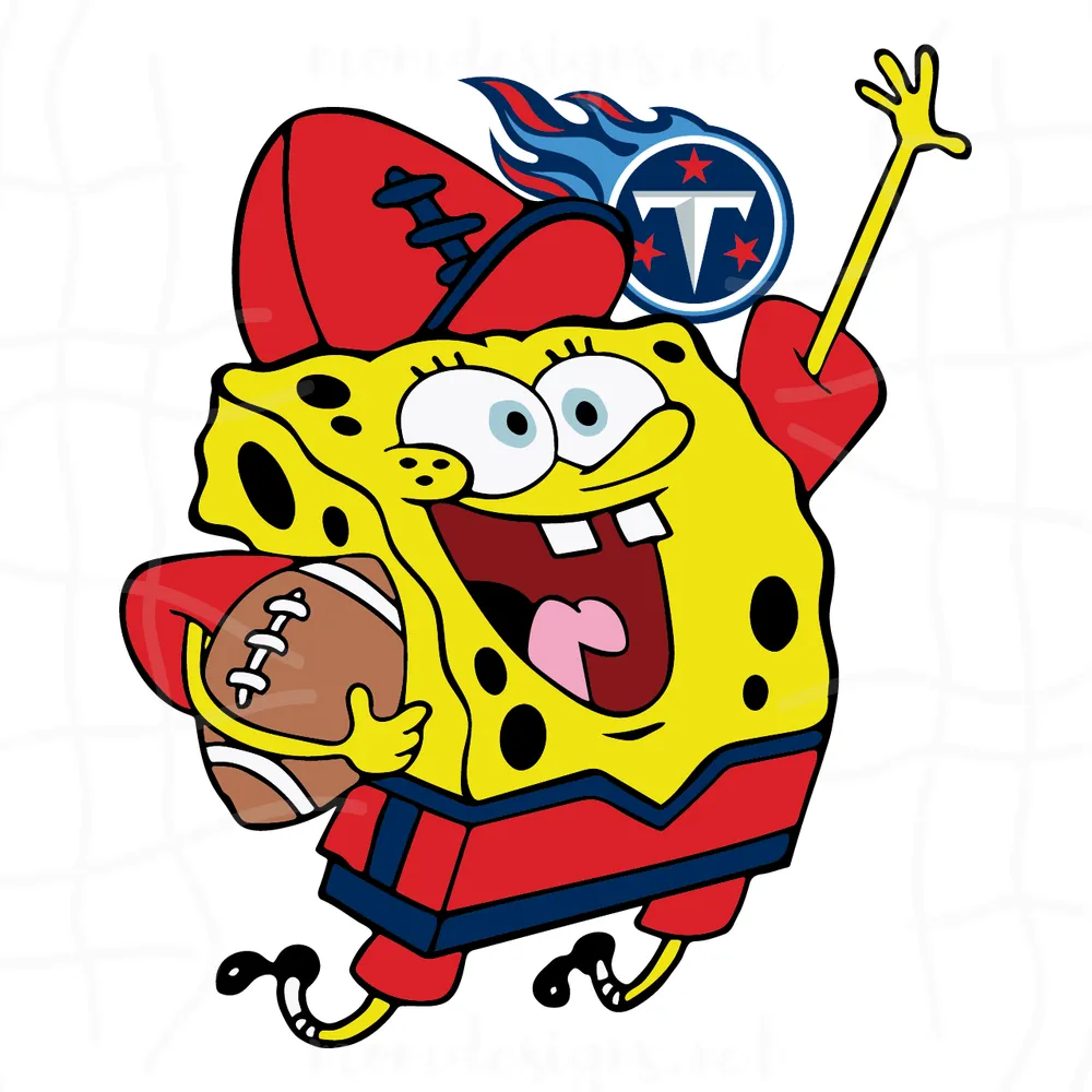 Tennessee Titans Football Spongebob Svg, Sport Svg, Tennessee Titans Svg, Titans Football Team, Titans Svg, Tennessee Svg, Super Bowl Svg