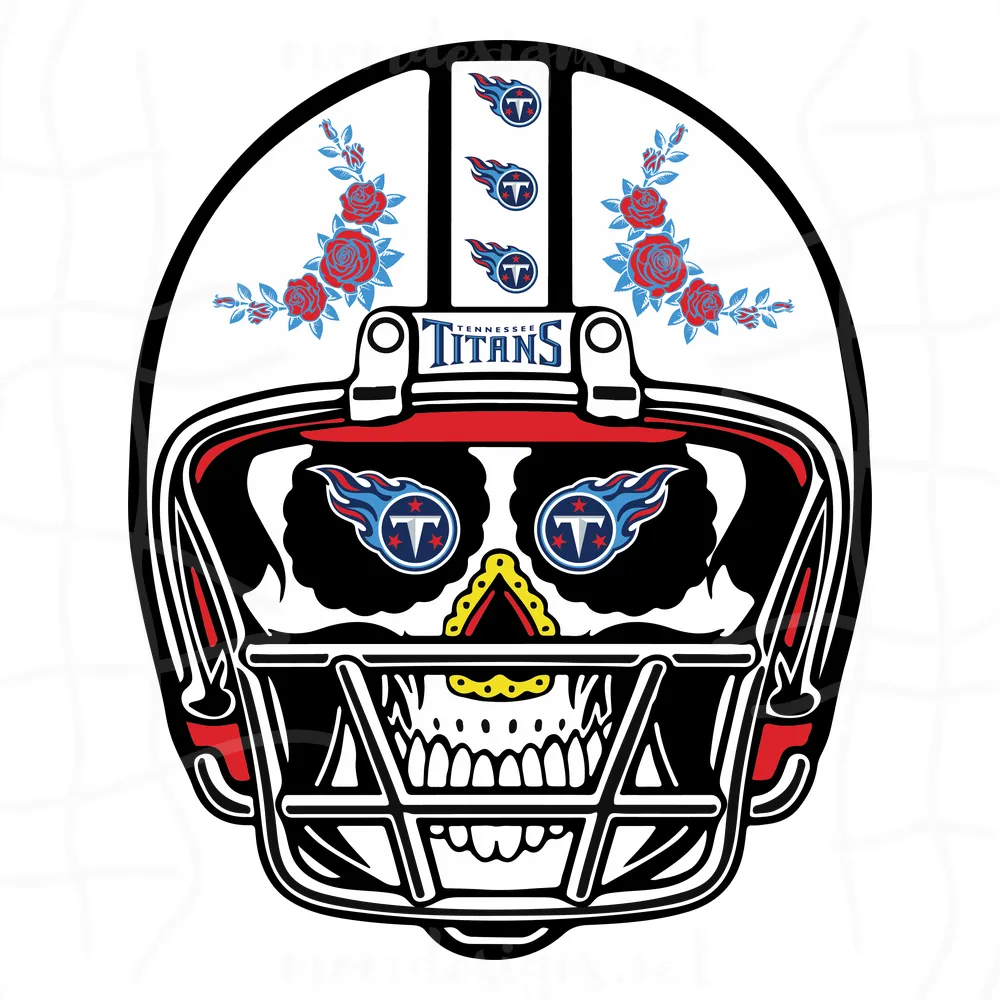 Sugar Skull Titans Svg, Sport Svg, Tennessee Titans Svg, Titans Svg, Tennessee Svg, NFL Teams, Football Svg, Football Teams Svg, NFL Svg, NFL Teams Logo