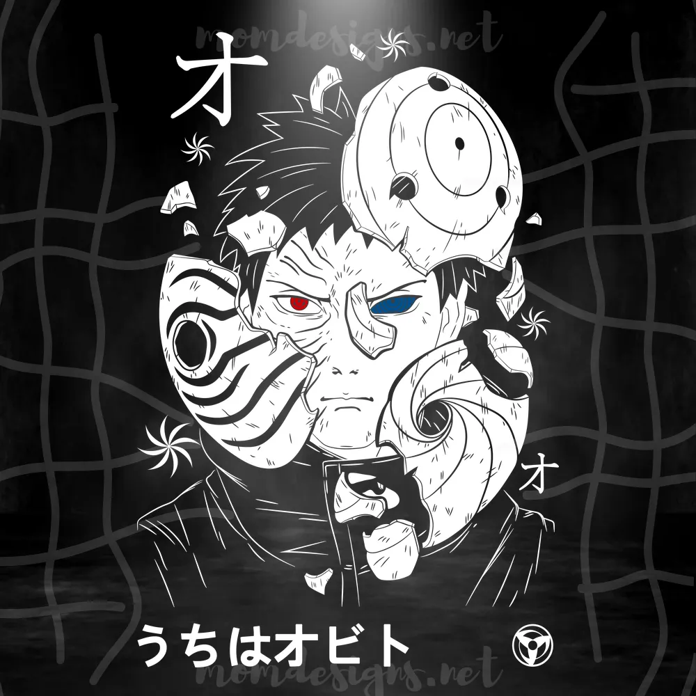 Uchiha Obito Svg, Obito Naruto Svg, Naruto Svg, Anime Svg, Naruto Anime Svg