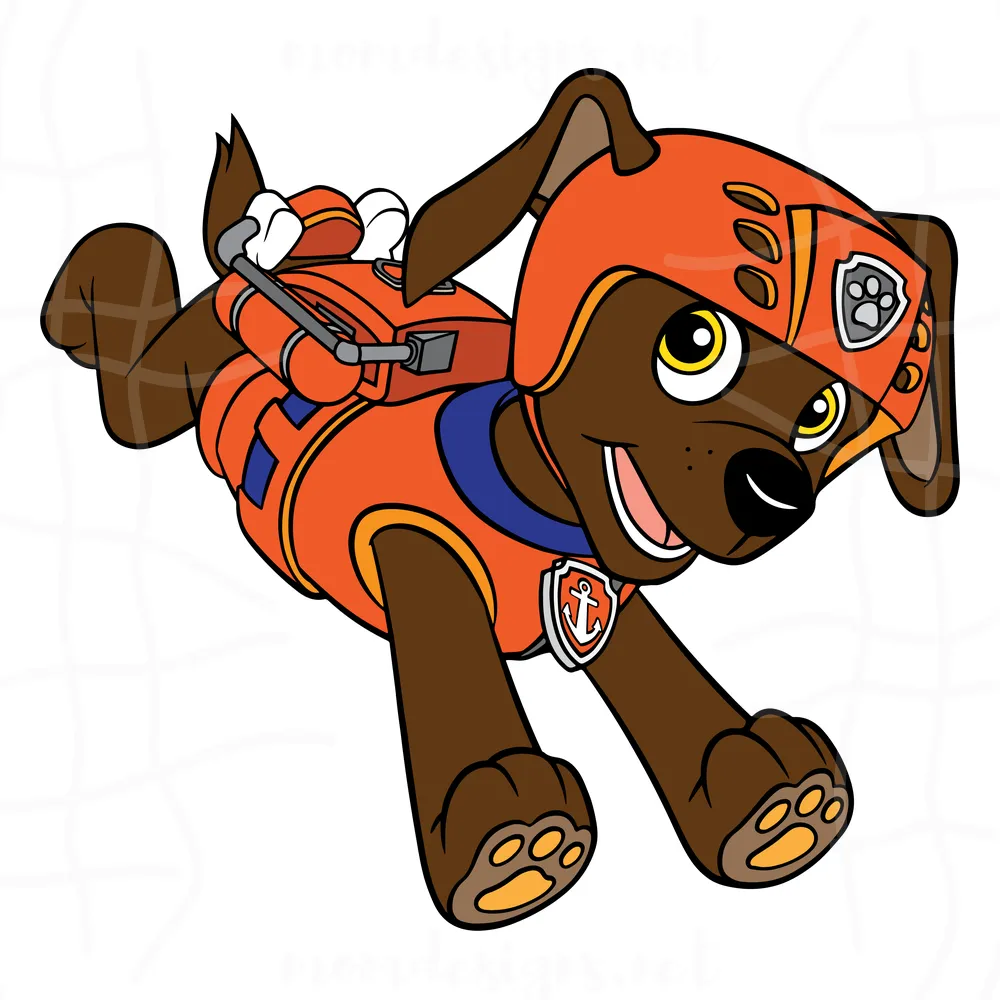 Zuma Paw Patrol Svg, Lovely Dog Svg, Movie For Kids Svg, Cricut Digital Download