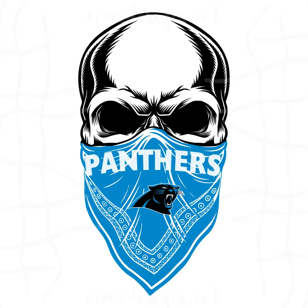 Carolina Panthers Skull Svg, Sport Svg, Carolina Panthers Svg, Panthers Football Team, Panthers Svg, Carolina Svg, Super Bowl Svg, Football Svg, Football Teams Svg, American Football Svg, NFL Svg, Panthers Fan