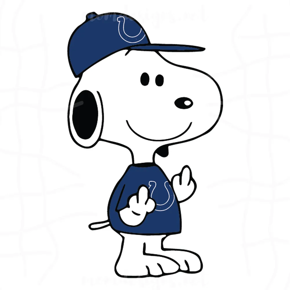 Snoopy Indianapolis Colts Svg, Sport Svg, Indianapolis Colts Svg, Indianapolis Colts Football Team Svg, Snoopy Svg, Colts Logo Svg, Colts Fans Svg, Snoopy Colts Svg, Colts Love, Cute Snoopy Svg, NFL Svg, Super Bowl Svg