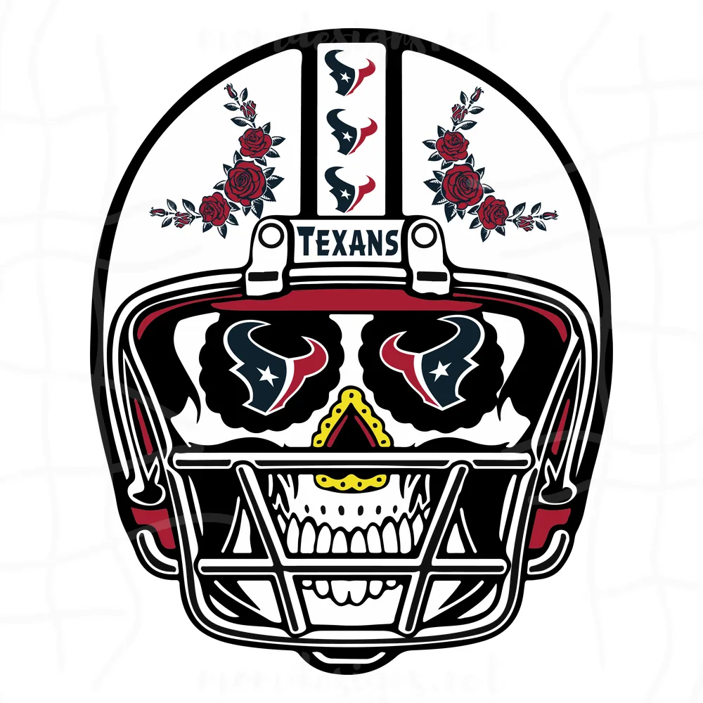 Sugar Skull Texans Svg, Sport Svg, Texans Svg, Houston Svg, Football Svg, Football Teams Svg, NFL Svg, Houston Texans Fan, Houston Football, NFL Teams