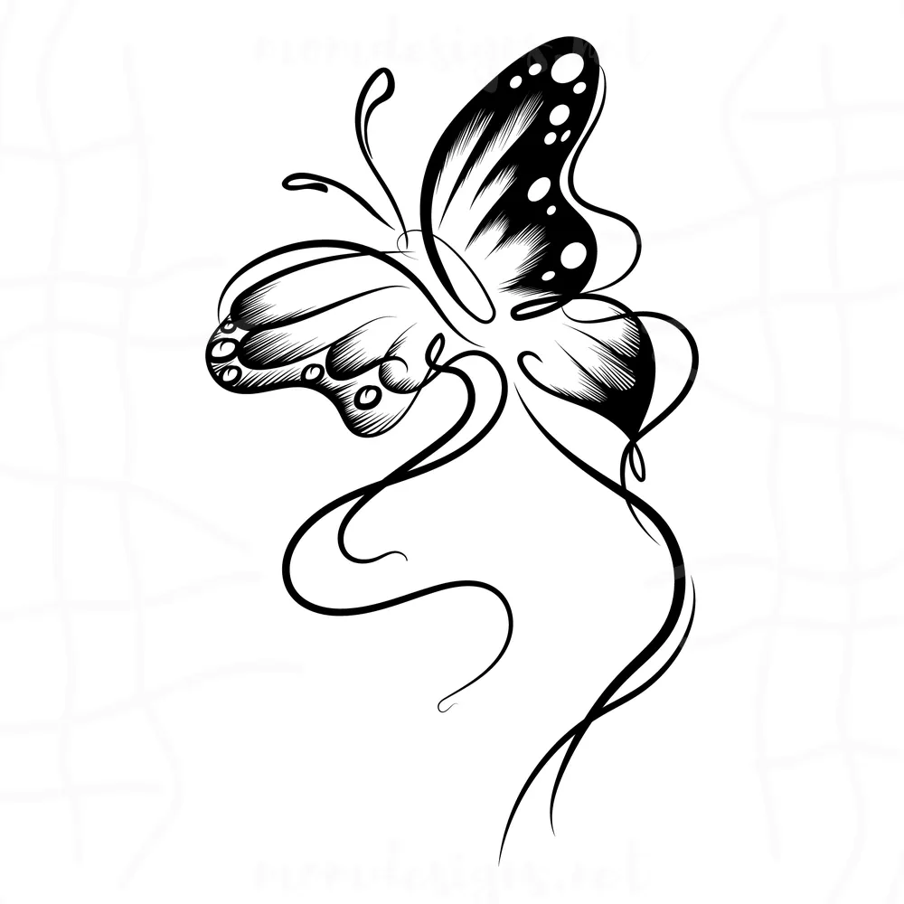 Butterfly Illustration Butterfly SVG Silhouette, Butterfly Vector