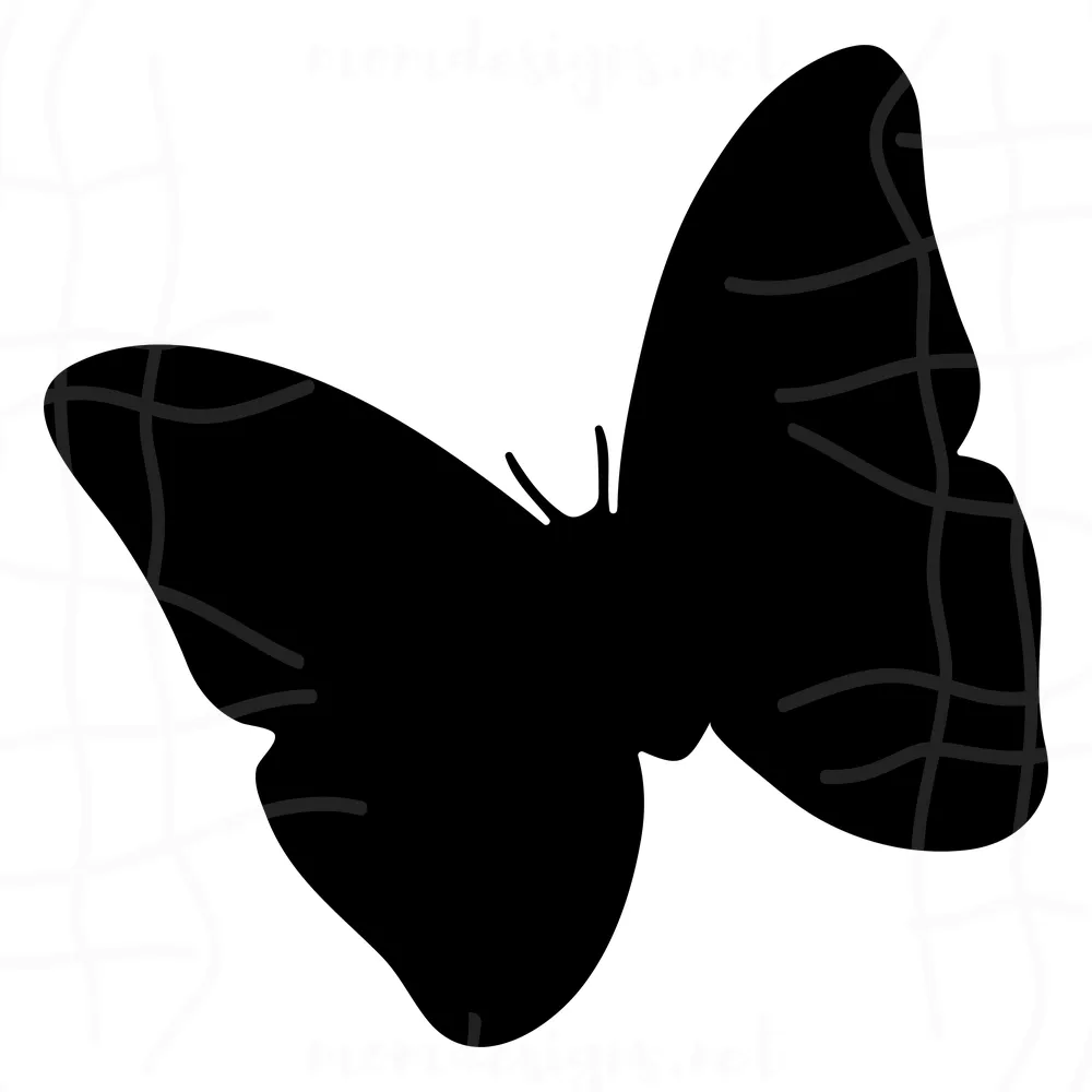 Butterfly Svg Free, Silhouette Svg, Butterfly Clip Art, Instant Download