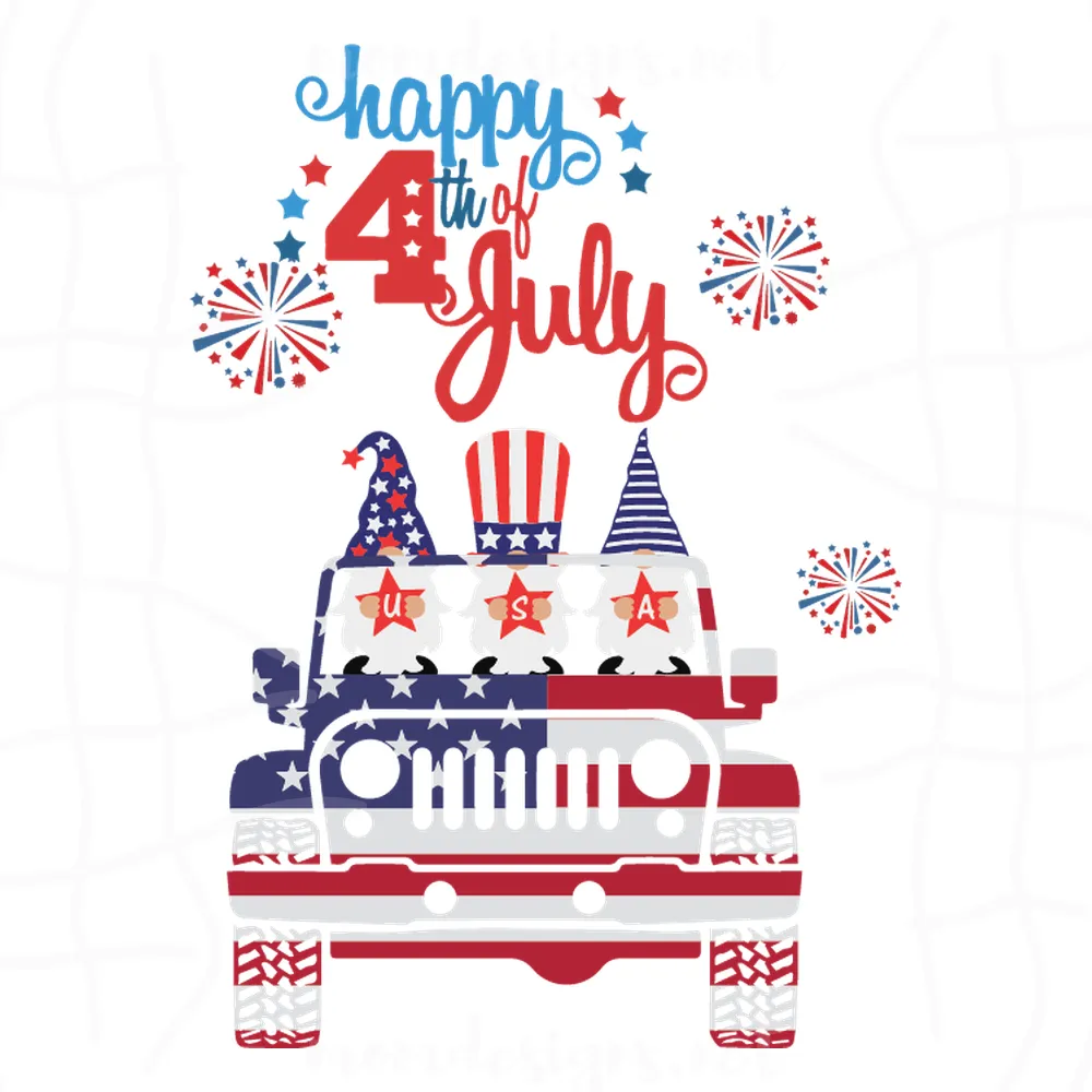 Happy 4th Of July Svg, Independence Day Svg, 4th Of July Svg, Gnomes Svg, Gnomes Shirt, America Flag Svg, American Svg, Proud Day Svg, Freedom Svg, Merica Svg, Diy Crafts, Svg Files, Silhouette Files