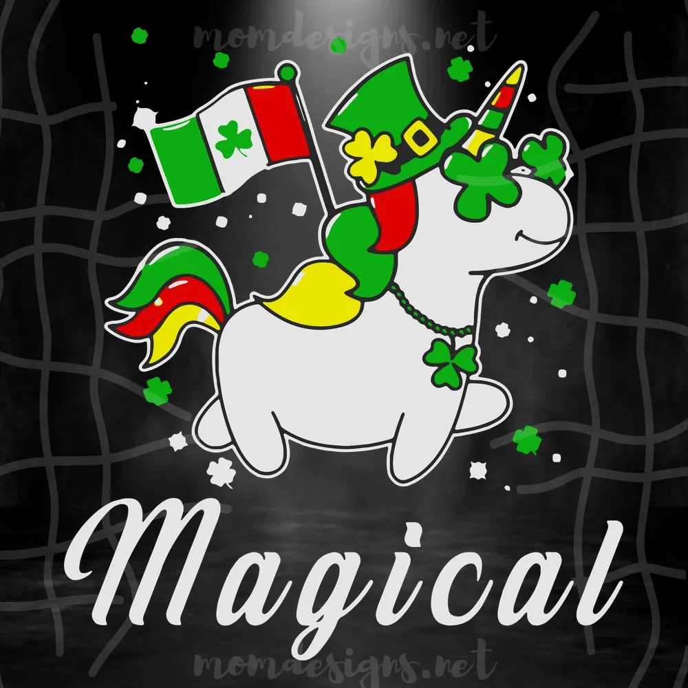 Unicorn Magical St Patrick'S Day Svg, St Patrick'S Svg, Unicorn Svg