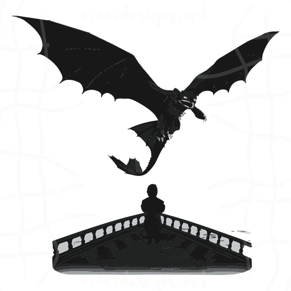 Night Fury Svg, How To Train Your Dragon Svg, Dragons Svg, Anime Svg