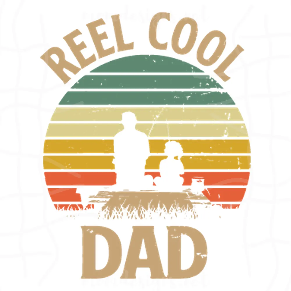 Reel cool Dad svg, Fathers Day Svg, Fishing Dad Svg, Dad Svg, Daddy Svg, Fishing Svg, Reel Cool Dad Svg, Fisher Svg, Love Fishing Svg