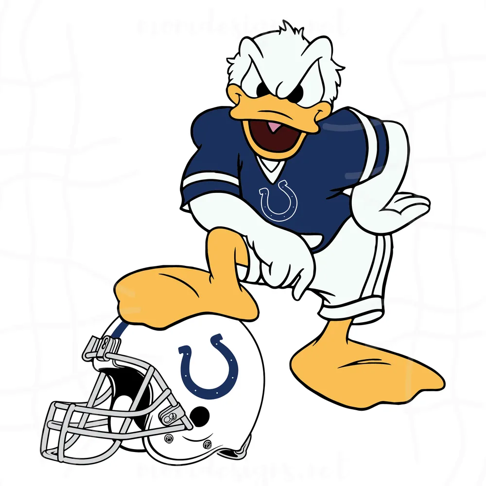 Indianapolis Colts Donald Duck Svg, Sport Svg, Indianapolis Colts, Colts Svg, Colts Nfl, Colts Helmet Svg, Donald Duck Svg, Nfl Svg, Nfl Team Svg, American Football, Colts Shirt, Colts Gifts, Super Bowl Svg