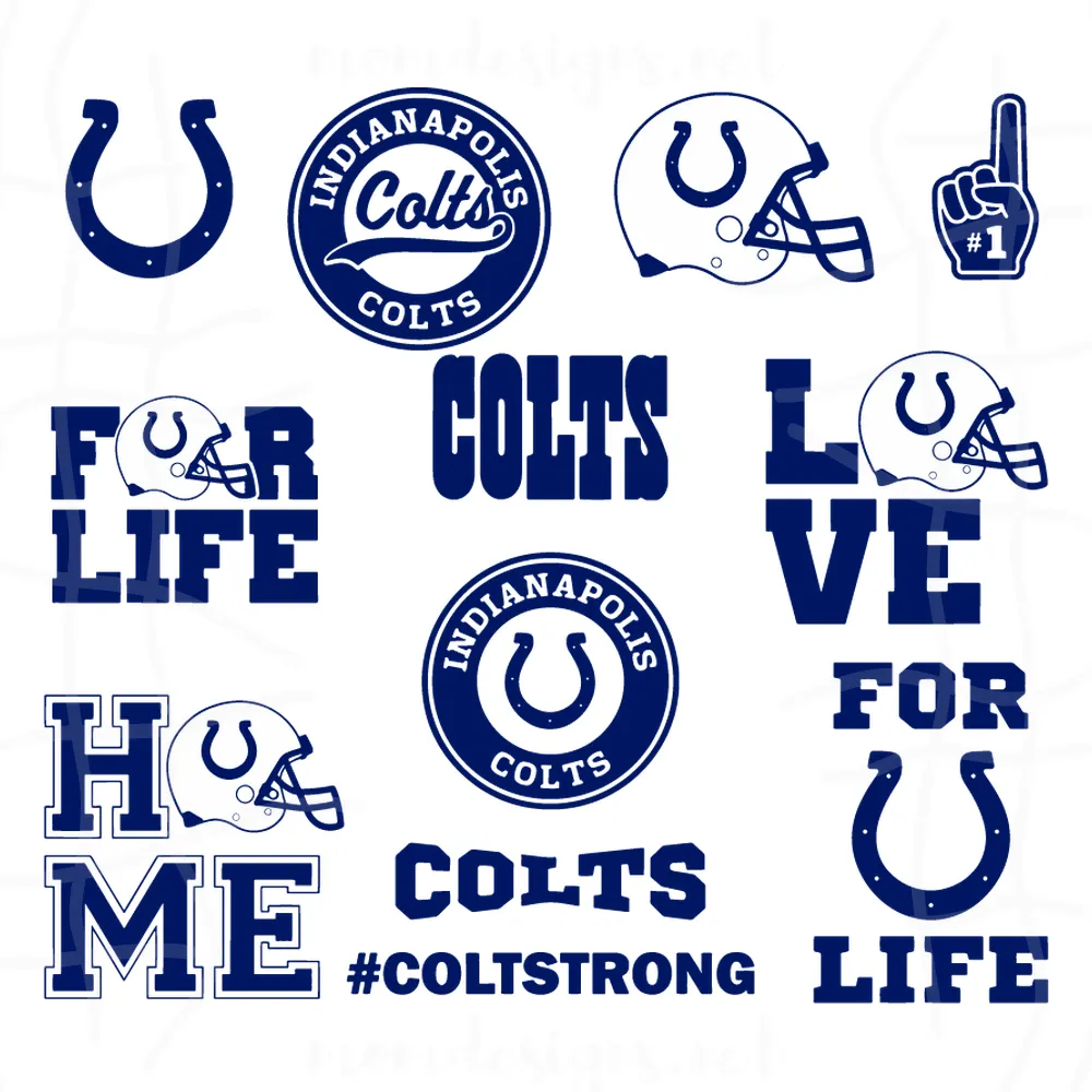 Indianapolis Colts svg, Indianapolis Colts, Colts svg, Colts football, football svg, football logo svg, new year svg, Files For Silhouette, Files For Cricut, SVG, DXF, EPS, PNG, Instant Download