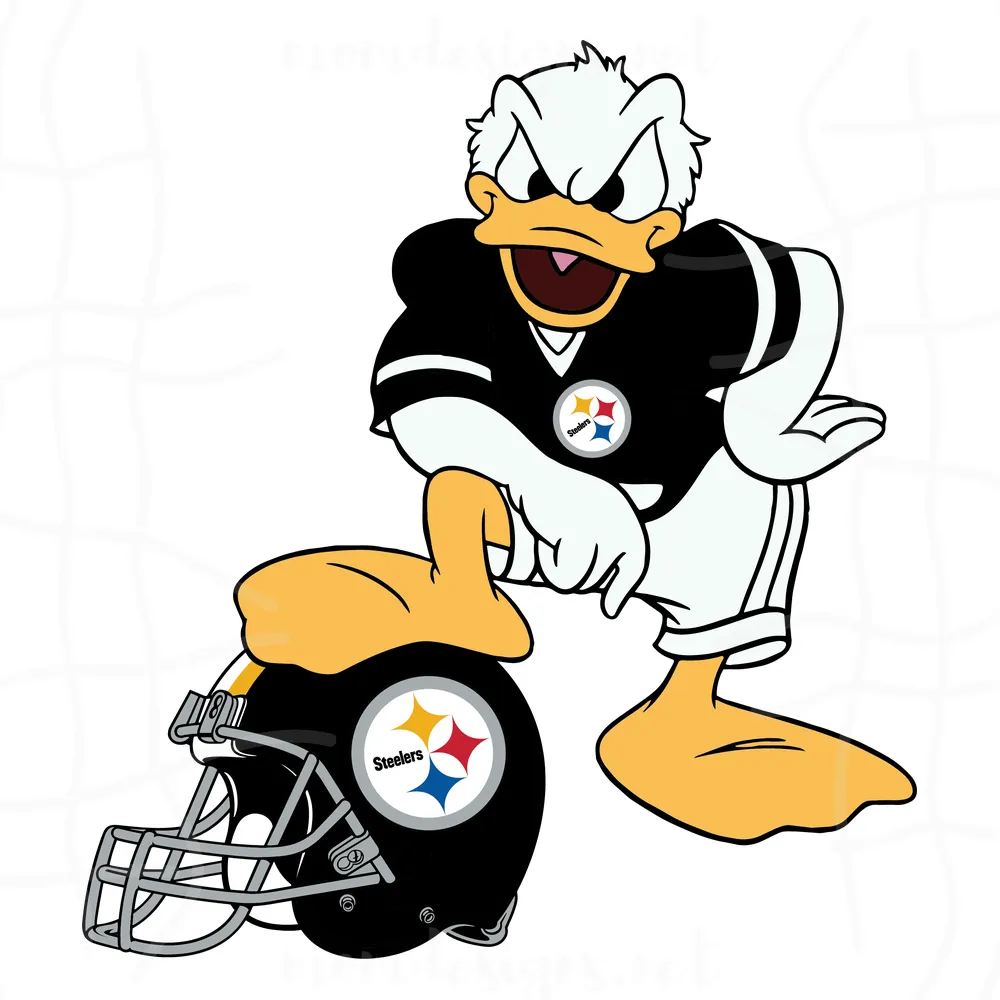 Pittsburgh Steelers Donald Duck Svg, Sport Svg, Pittsburgh Steelers, Steelers Svg, Steelers Nfl, Steelers Helmet Svg, Donald Duck Svg, Nfl Svg, Nfl Team Svg, Steelers Shirt, Steelers Gifts, Super Bowl Svg