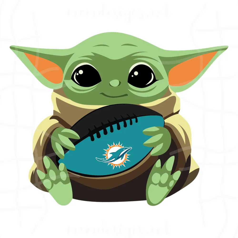 Miami Dolphin Baby Yoda Svg, Sport Svg, Miami Dolphins Svg, Dolphins Football Team, Dolphins Svg, Miami Dolphins Svg, Super Bowl Svg, Miami Football, Football Svg, Football Teams Svg, NFL Svg, Dolphins Fan