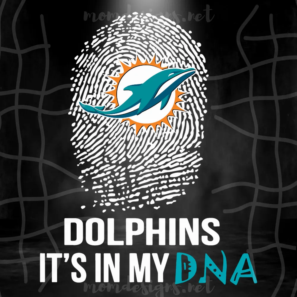 Miami Dolphins It's In My DNA svg, Miami dolphins cut, miami dolphins nfl, dolphins nfl logo, dolphins print svg, miami dolphins SVG, NFL teams miami dolphins