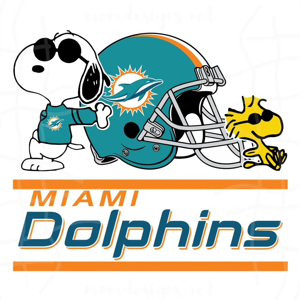 Miami Dolphins Snoopy Svg, Sport Svg, Miami Dolphins, Dolphins Svg, Dolphins Nfl, Dolphins Helmet Svg, Snoopy Svg, Nfl Svg, Nfl Team Svg, Dolphins Gifts, Super Bowl Svg