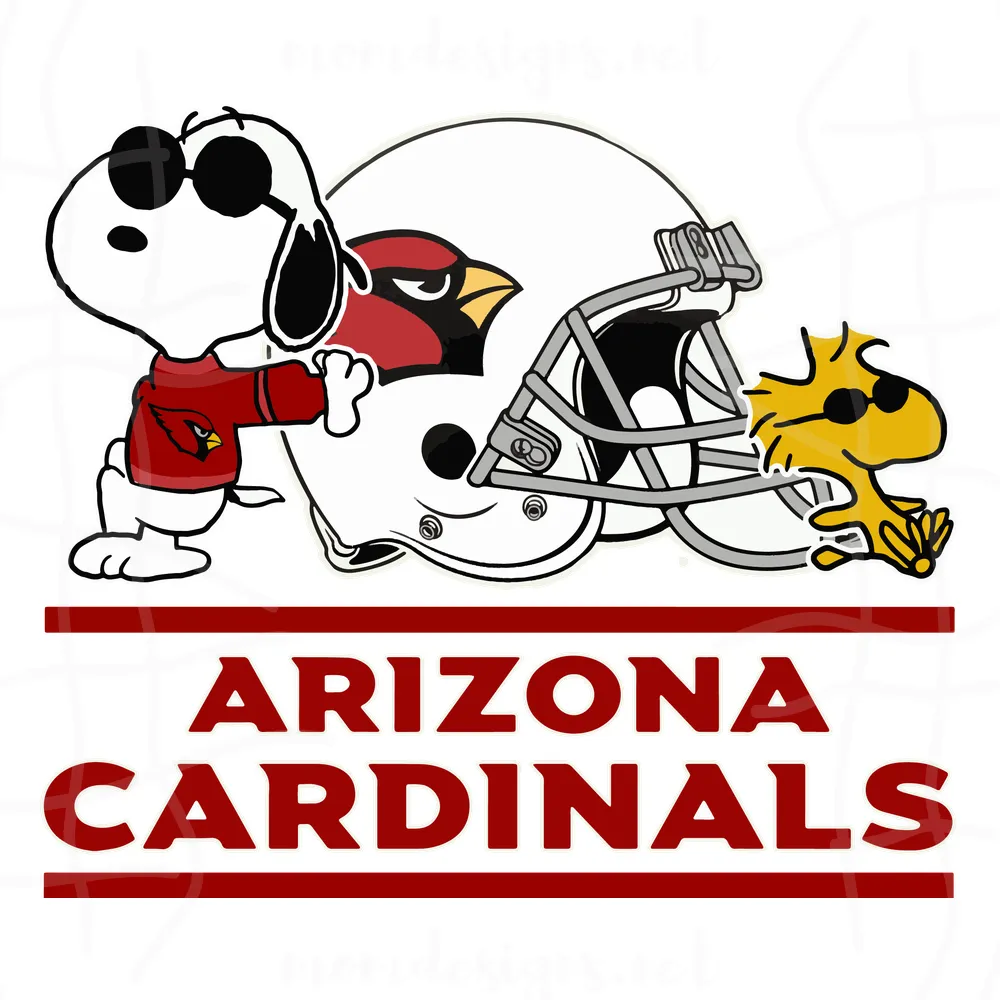 Arizona Cardinals Snoopy Svg, Arizona Cardinals Svg, Cardinals Svg