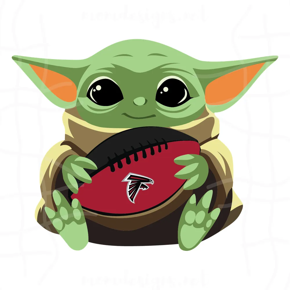 Atlanta Falcons Baby Yoda Svg, Sport Svg, Atlanta Falcons Svg, Falcons Football Team, Falcons Svg, Falcons NFL Svg, Atlanta NFL Svg, Super Bowl Svg, Football Svg, Football Teams Svg, NFL Svg, Falcons Fan, NFL Teams