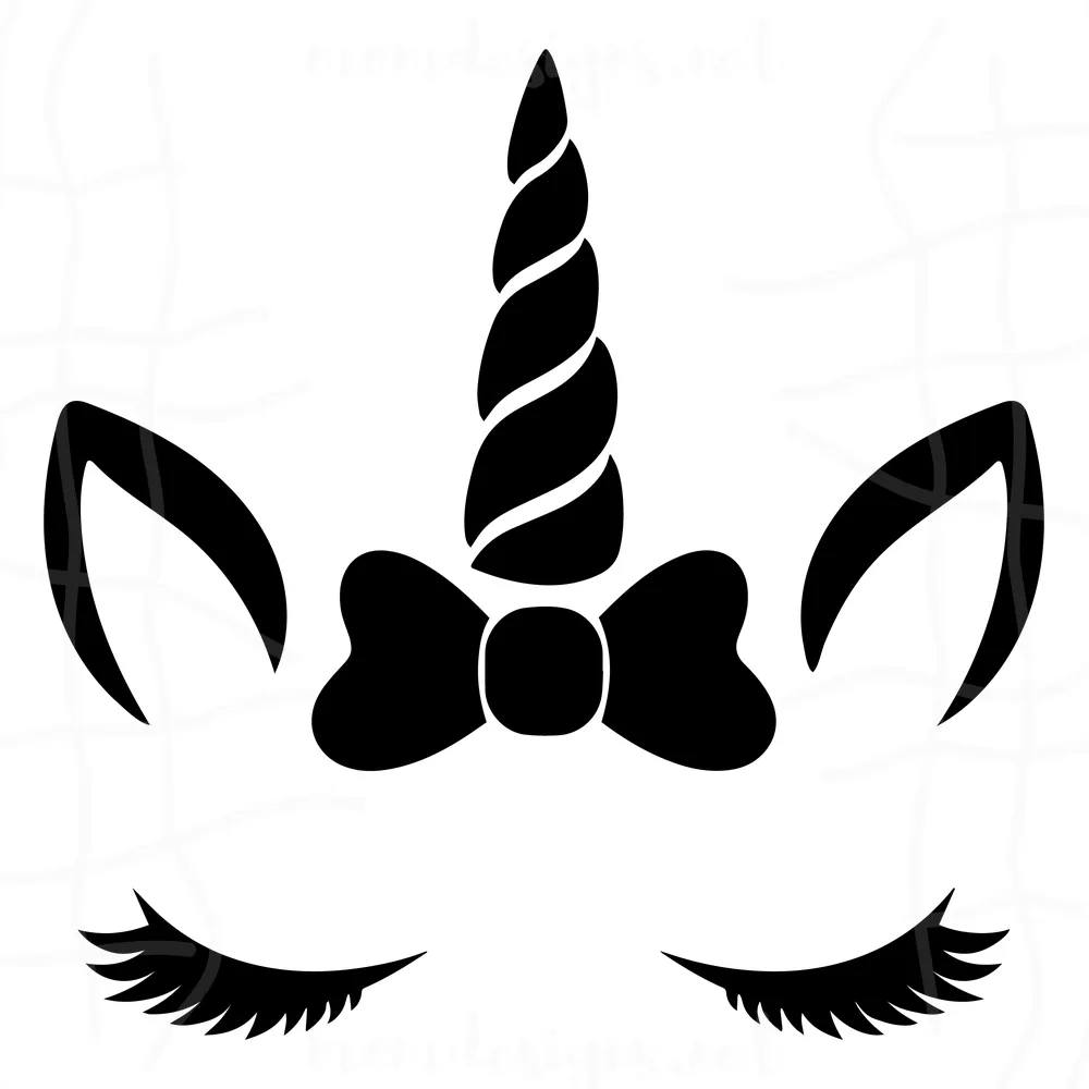 Unicorn Svg. Unicorn Cricut. SVG. Unicorn Head SVG. Unicorn Face SVG.