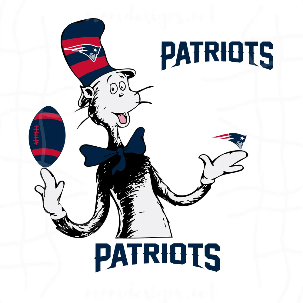 Dr Seuss New England Patriots Svg, Sport Svg, Football Svg, Football Teams Svg, NFL Svg, New England Patriots Svg, Patriots Football Team, Patriots Svg, NE Patriots Svg, Super Bowl Svg, NE Football Svg