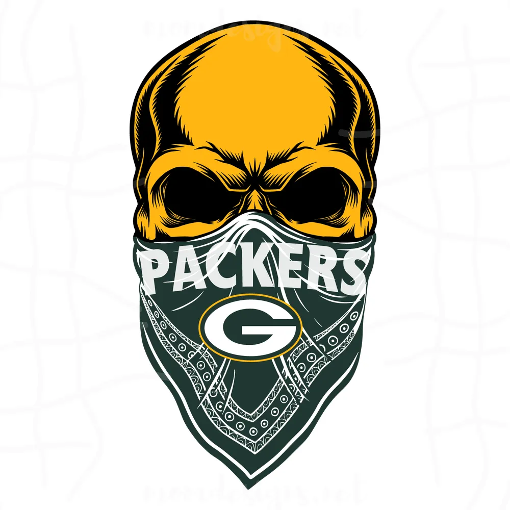 Green Bay Packers Skull Svg, Sport Svg, Green Bay Svg, Packers NFL Svg, Super Bowl Svg, Green Bay Football, Green Bay Fan, Packers Fan, NFL Teams, NFL Teams Logo, Football Teams Svg, Sport Teams, NFL Svg