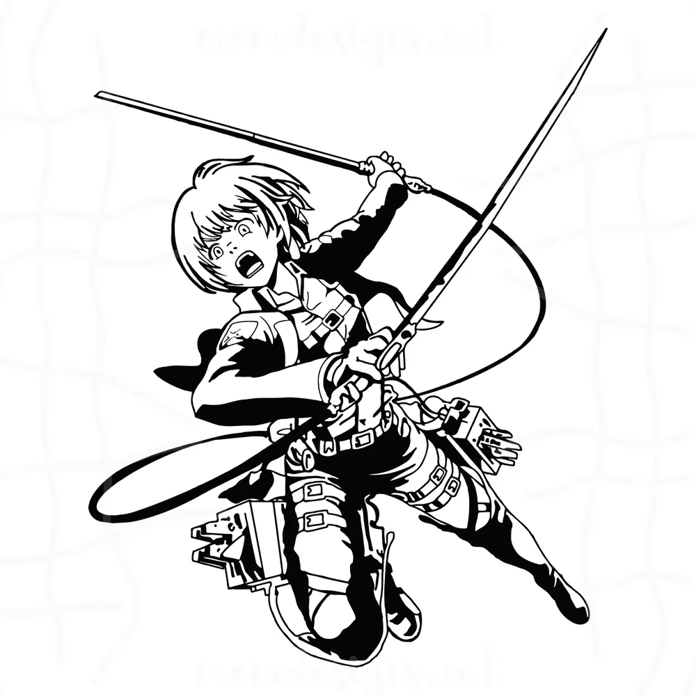 Armin Arlert  Attack On Titan Svg